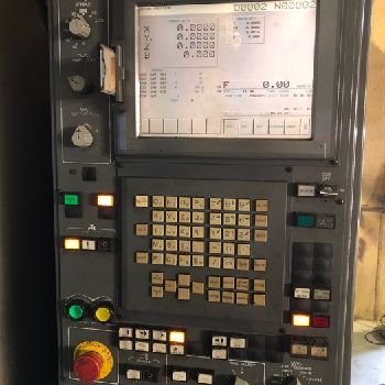 Toyoda#FA-800, 120 ATC,53.1" X,45.2 Y,45.2 Z,6k RPM,#50 tpr,TSC,Fanuc 16iM,â€™06