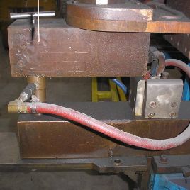 200 KVASciaky#EPT.3-40-200-12, press type spot welder,12" throat,8 cylinder,adjustable air type,440/460/480 V.,3 ph,#6404