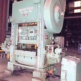 150 toneladas, Minster # P2-150-48Piecemaker, 48 "x 40 cama, 2 str, 100-200 SPM, 1967, # 24125