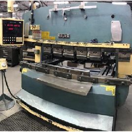 50 тонн, Amada # RG-50, гибочный пресс, 82,1 "OA, 3,94 хода, 1985, № 80652