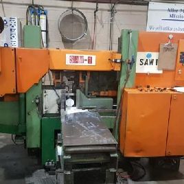 14" x 14Kasto#HBA360AU, auto horiz bandsaw,210 x 1.5 x .050 blade,45-335 FPM,1991,#10648