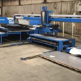 33 Ton,Finn-Power#C6, CNC turret punch,20 station,thick style,5 A/I,130" x 59 sheet,#3659