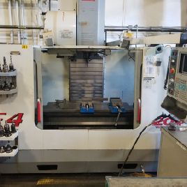 Haas#VF-4, CNC Vertical Machining Center,50" X,20 Y,25 Z,20+1 ATC,20 HP,2000