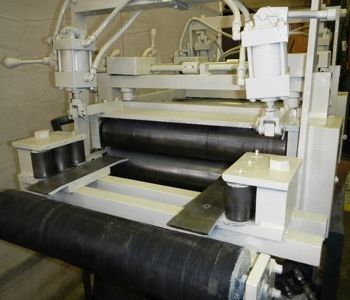 20" x .190Rowe#C5, 7-rolls,4 diameter,entry/exit pinch rolls,adj roller guides,spare head only