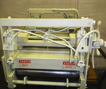 20" x .190Rowe#C5, 7-rolls,4 diameter,entry/exit pinch rolls,adj roller guides,spare head only