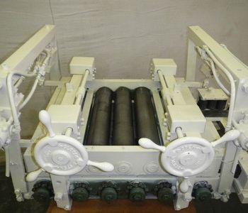 20" x .190Rowe#C5, 7-rolls,4 diameter,entry/exit pinch rolls,adj roller guides,spare head only