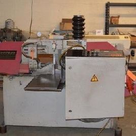 8.6" x 14Behringer#HBP220, dual-column,1.25 blade,auto tensioning,1997