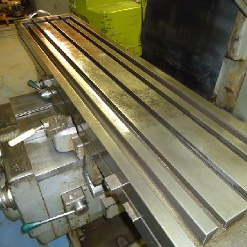 Kearney &amp; Trecker#315-S15, plain horizontal miller,15" x 68 T-slotted table,#50 tpr