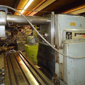 Kearney &amp; Trecker#315-S15, plain horizontal miller,15" x 68 T-slotted table,#50 tpr