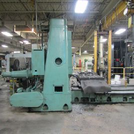 5 "Giddings & amp; Lewis # 350T, tipo de mesa, 108 X, 63.5 Y, cama de 96x60, 975 RPM, 20 HP, nuevo Newall DP700 DRO