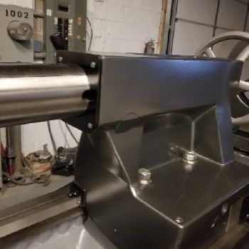 32" x 118Kuraki#LC-12/30, hollow spindle lathe,(2) 4-jaw 24 chucks,in/mm,refurb.’18