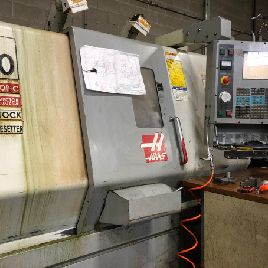 Haas#SL-20T, 2-Axis slant bed CNC lathe,8" chuck,tailstock,tool presetter,2004