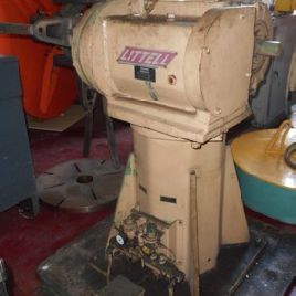 6000 lb.Littell#60-24, double end plain coil reel,24" width,18 -24.4 ID,60 OD,â€™77,#9875