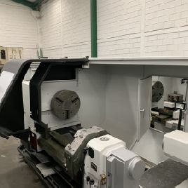 Hankook#PROTEC-7NB, horizontal lathe,Fanuc 21iTB,6.3" bar,hyd Samchully 21 chuck,’12 (3 available)