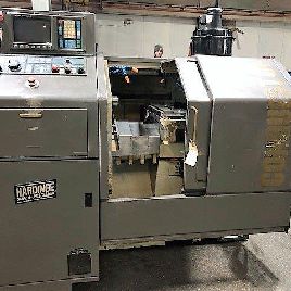 Hardinge#CONQUEST-GT-SP, 11.76" sw, 5C collet, gang tool, Fanuc 0T, 1994, #157639