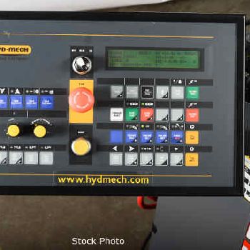 22" x 18Hyd-Mech#VW-18, semi-auto vert mitering saw,1.25 x 16’3 blade, 5 HP,new,#071829