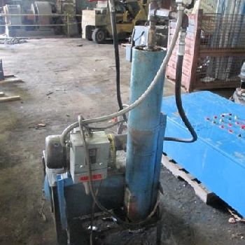 6"Beringer#RSL-60, hydraulic screen changer, dual breaker plate w/5 HP,230/460 V. power pack, #47363