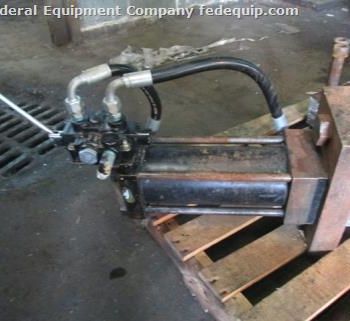 6"Beringer#RSL-60, hydraulic screen changer, dual breaker plate w/5 HP,230/460 V. power pack, #47363