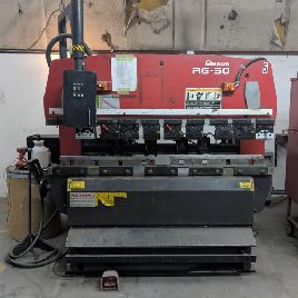 55 Ton, Amada # RG50, NC-9EXII, 6.10 OA, 60 "BH, полные верхние держатели инструмента, 01, # 29596