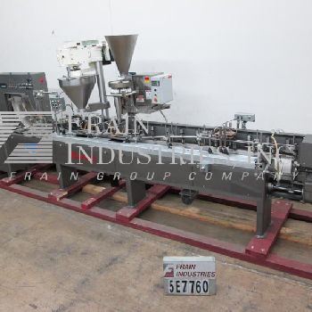 Bartelt#IM917, automatic, intermittent motion, horizontial, form/fill/seal machine, up to 70 ppm