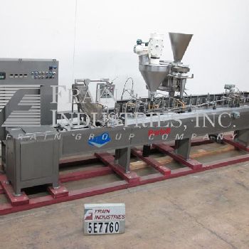 Bartelt#IM917, automatic, intermittent motion, horizontial, form/fill/seal machine, up to 70 ppm