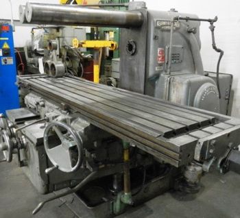 Kearney &amp; Trecker#430, 80" x 17 table,30 HP,42 X travel,1500 RPM,overarm support,#9617