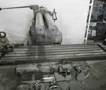 Kearney &amp; Trecker#430, 80" x 17 table,30 HP,42 X travel,1500 RPM,overarm support,#9617