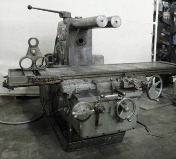 Kearney &amp; Trecker#430, 80" x 17 table,30 HP,42 X travel,1500 RPM,overarm support,#9617