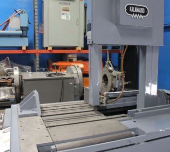 21"Kalamazoo#VTH-21S, vertical tilt frame band saw,194 -1-1/4 blade,7.5 HP,#7998HP