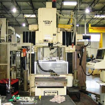 Mitsui-Seiki, 4-Axis double colum jig borer, 40" X,30 Y, Fanuc 15M, 1999, #14399