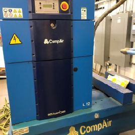 CompAir#L22, lubricated rotary screw compressor, 7.5 bar, 30 HP, 71Db, 2011