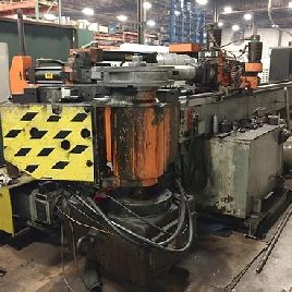 3" x .083Adaptive, CNC, 3-axis tube bender, 12â€™ tube length, 195 deg. bend arm tvl.,12â€™ CLR, 40-60 RPM, 1800-3000 IPM, 1998