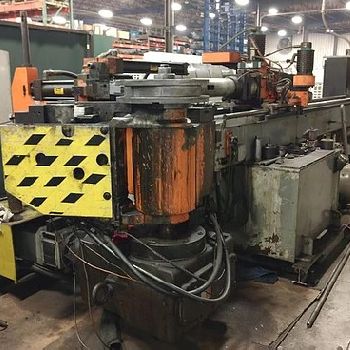 3" x .083Adaptive, CNC, 3-axis tube bender, 12â€™ tube length, 195 deg. bend arm tvl.,12â€™ CLR, 40-60 RPM, 1800-3000 IPM, 1998