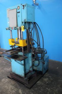 50 Ton,Neff#H50, 4-post hydraulic press,12" stroke,15 DL,22-1/2 x 16-1/2 bed,1988,#5322