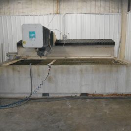 Flow#IFB6012, waterjet,6’ x 12’,50 HP,87000 PSI,Flowmaster PC Based controller,2008