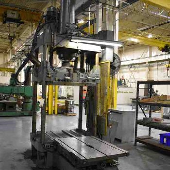 100 Ton,Reis#TUS-115OK, 40.75" str,44.75 DL,35 LR x 50.4 FB bed, shuttle table.,’97