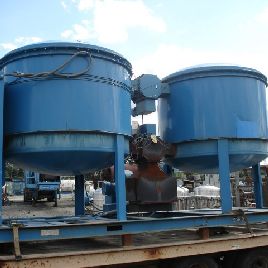 Novatec#MPC-3000, dual desicant hopper dryer,30 HP blower,575 V.,287 KVA,287 amps/common base, #36685