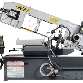 13" x 18Hyd-Mech#S20, manual pivot bandsaw,1 x 14’10 blade,3 HP,6 gal. coolant tank,31 table ht,new,#071830