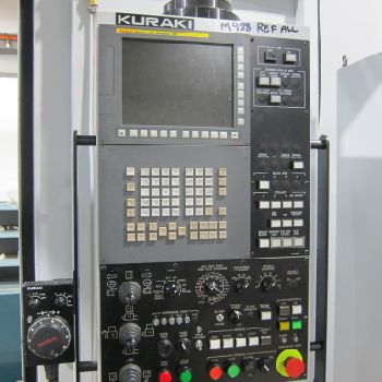 5.12"Kuraki#KBT-13A, 60ATC,118 X,78 Y,B-Axis r/table,TSC,3k RPM,Fanuc 31i,#29917