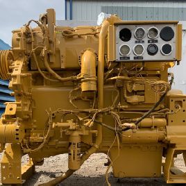 691 HPCaterpillar#3456, ind diesel engine, SAE #1 housing, 1800 RPM, rebuilt 2006