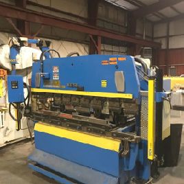 55 Ton,Amada#RG-50, 6â€™ OA,59.84" BH,3.9 str,15.75 thrt,10.67 open hght, CNC press brake, NC9EX-II, 1990