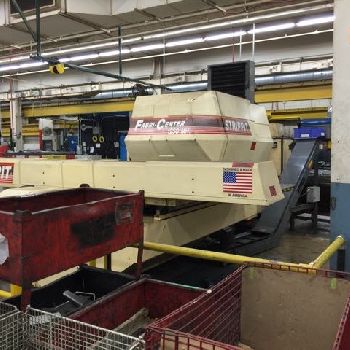 33 Ton,Strippit#1250MH, Fanuc OP, 50" x 80, 42 station, 4 A/I, conveyor, 1995