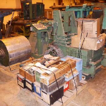 26" x 4.125Ruesch, 10000 lb., (2) heads, high speed Alum.Fin., #9600