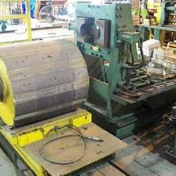 26" x 4.125Ruesch, 10000 lb., (2) heads, high speed Alum.Fin., #9600