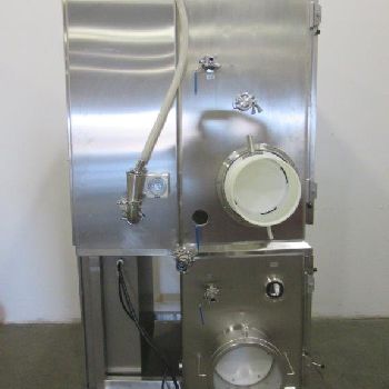 Howorth, discharge Isolator,Stainless Steel,single side w/4-glove top sect,2-glove bottom sect,30-60-120 KG Mettler scale,2006,#46001