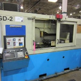 Mollart # LD4-500, perceuse, 4 broches, CNC Fanuc Power Mate, profondeur de 500mm, 2001, # 3516