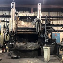 66 "Bullard # DYNATROL, VTL, portabrocas de 4 mordazas, 78 columpios, 58 debajo del riel, marcador en el ariete derecho, 3-125 RPM, 75 CV, # 18008