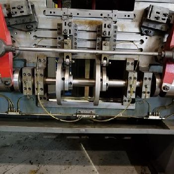 Omas#BM-625, 0.23" diameter,24.4 feed,(10) slides w/changeable V.cams,PLC,2006,S39516