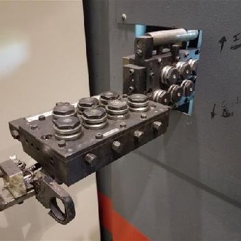 Omas#BM-625, 0.23" diameter,24.4 feed,(10) slides w/changeable V.cams,PLC,2006,S39516