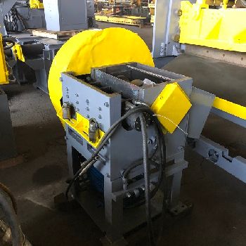 Rowescrap chopper, 1" x .250,(2) sets of entry driven pinch rolls,AC motor driven